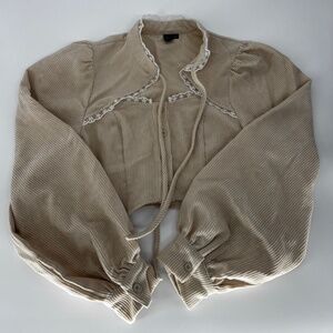 SHEIN WOMEN BLOUSE LONG SLEEVE SIZE MEDIUM 064